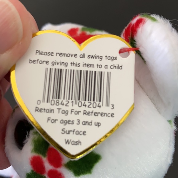 Ty Holiday Beanie Baby, Pez Reindeer and Santa Beanie Baby - Picture 12 of 16